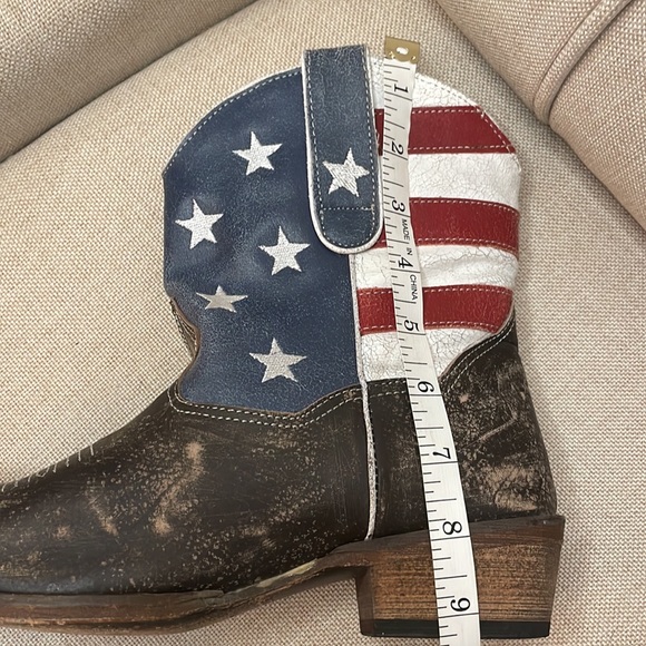 Women’s Roper Flag Boots - Picture 9 of 9